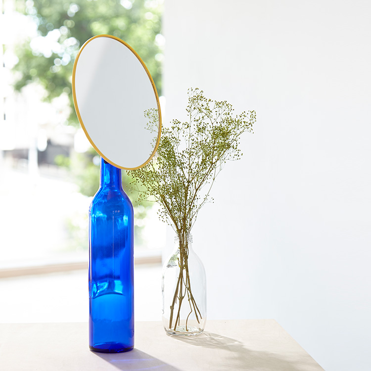 Sun Flower Mirror Object　サンフラワー ミラー +d デザイン雑貨 デザイナーズアイテム デザイン思考