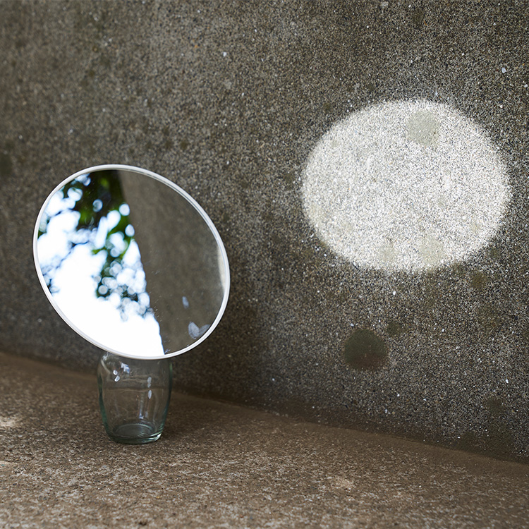 Sun Flower Mirror Object　サンフラワー ミラー +d デザイン雑貨 デザイナーズアイテム デザイン思考