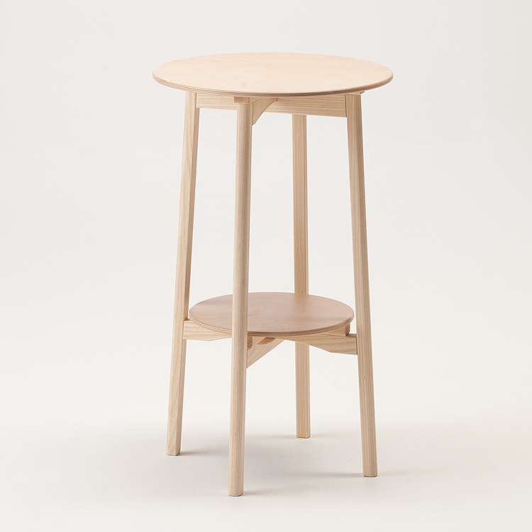 テーブル　Table　椅子　マッシュルーム　日本製　匠工芸　コンパクト　スリム　デザイン　使いやすい　インテリア　職人　アッシュ