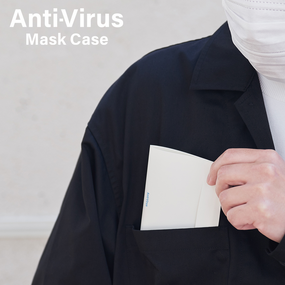 抗菌 抗ウイルス アンチウイルス マスクケース マスク入れ ウィルアンパウダー