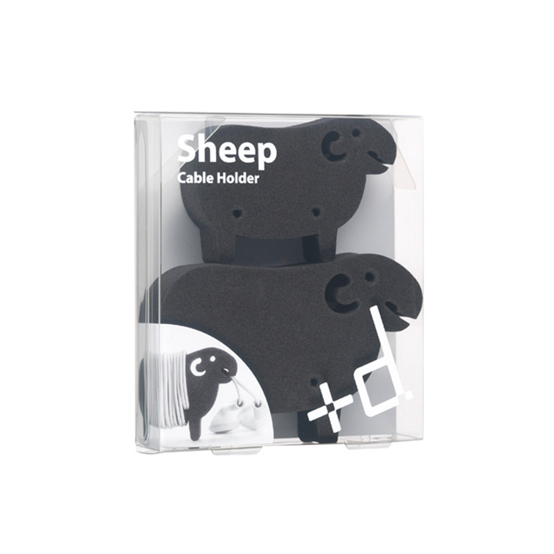 Sheep シープ　羊　+d　アッシュコンセプト ケーブル収納 コード巻き取り