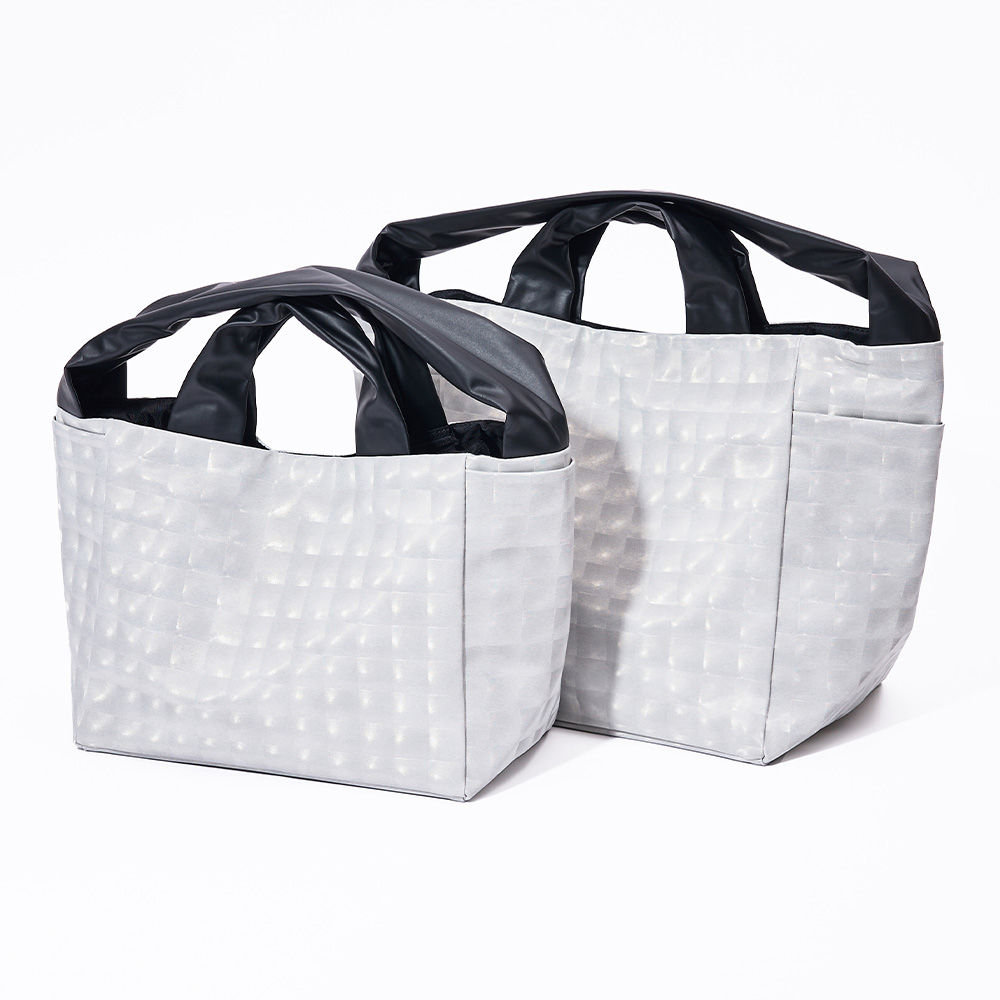 acrylic,m bag,2way,軽いハンドバッグ,トートバッグ,totebag