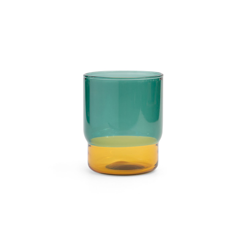 amabro アマブロ TWOTONE STACKING CUP ツートーン スタッキング カップ 業務用グラス バイカラー スタッキング ガラス製 コップ 耐熱ガラス